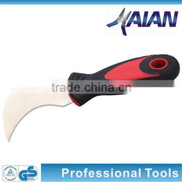 Stainless Steel Electrician's Knife With Wooden Handle or Plastic Handle photo-6