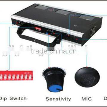 Three Head Rgb Multi Color Sky Laser Effect Mobile dj Booth Show Lights photo-4