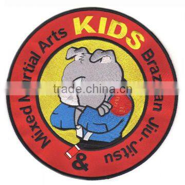 Custom iron-on embroidered patches for kids