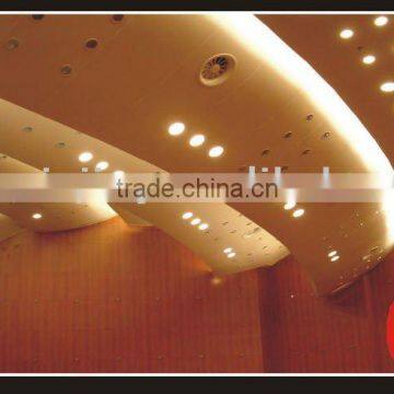 Meeting room interior ceiling design