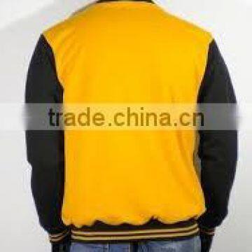 custom patches letterman varsity jackets / varsity jackets genuine leather sleeves