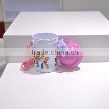 (SF) Kids Water Bottle 400ML BPA Free Plastic Custom Personalized Printed Drinkware Straw Cups Tea Kettle Gifts photo-5