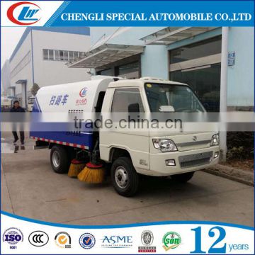 1CBM Road cleaning truck Mini road sweeper for sale