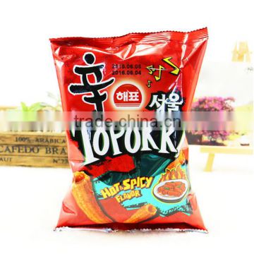 high quality food grade thermal aluminum foil small plastic bag for potato chips/biscuits packaging