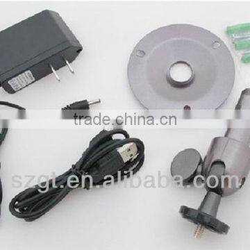 Garden and street outdoor LED Light infrared lamp motion activaed light and security PIR camera