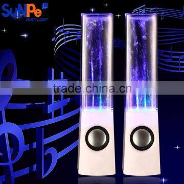Hifi Stereo Bluetooth Speaker Subwoofers Dancing Water Speaker With Color Changing Light photo-4