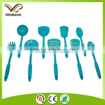 Different types kitchen utensils food grade cooking utensils set