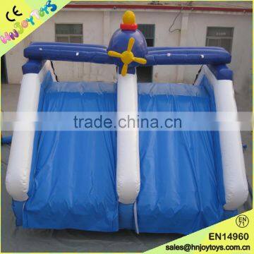 Outdoor double lanes commercial water slide