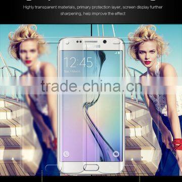 Anti-Scratch HD Clear for Galaxy S6 Edge Tempered Glass Screen Protector Samsung Front Protective Film Phone Guard HOTSELL