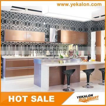 High Quality Aluminium Kitchen Cabinet Color Combination, China Kitchen Cabinet Factory