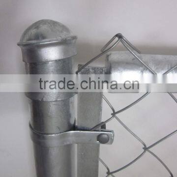 High tensile strength stainless steel chain link fence