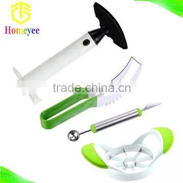 Amazon hot sale fruit and vegetable slicing set carving tools 4pcs set