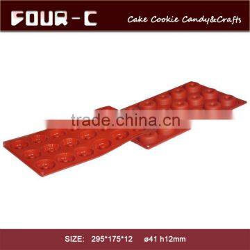 Silicone Solutions-18 Cavity Silicone Baking Pan, Silicone Bakeware