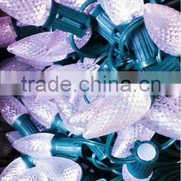 15'' C9 string light C9 spools with bulbs