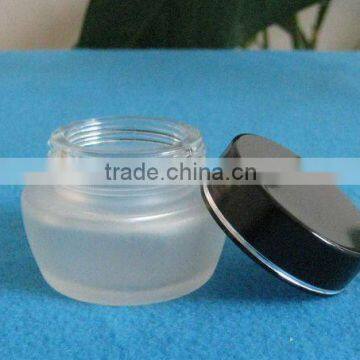 metal lid 30g cosmetic cream empty jar