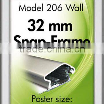 Hotsell Indoor Advertising Board Frame With Round Corner, Aluminum Advertising Frame photo-3