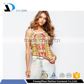 Daijun oem high quality anti wrinkle t shirts for sublimation printing