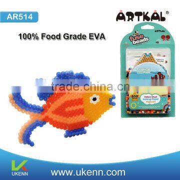 NO.1 ARTKAL Tropical Fish 89 colors fuse perler beads diy game for kid