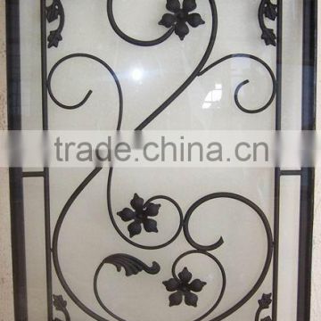 Wrought Iron Glass