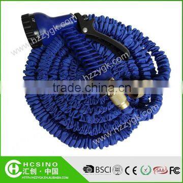 25/50/75/100/150FT Shrinking xxx Garden Flexible Expandable ON/OFF Valve Brass Fittings Water Hose