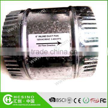 IN-LINE FAN BLOWER BOOSTER EXHAUST HYDROPONIC VENT AIR