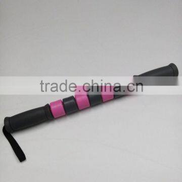 Detachable Massage Stick with 7 Rollers for body exercise 45cm