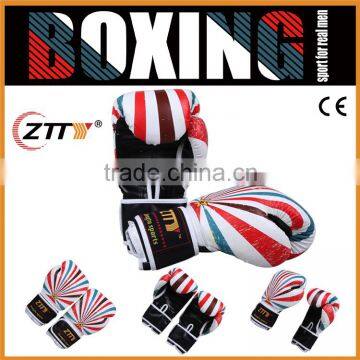 2016 new products design your own custom printed logo PU Leather boxing gloves