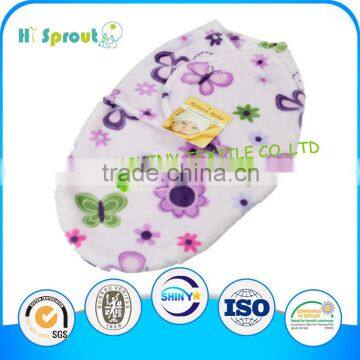 ONS4561 Flannel Swaddling With Lovely Printing Baby Swaddle Baby Swaddle Blanket