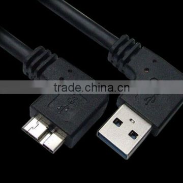 Right angle Micro USB 3.0 BM to USB 3.0 AM