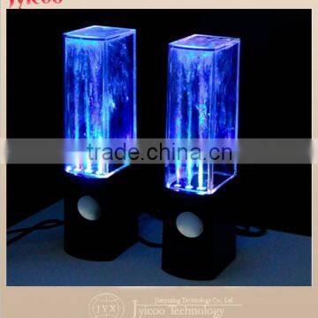 2015 popular fashion water dancing speaker for desk from China manufacturer with high price