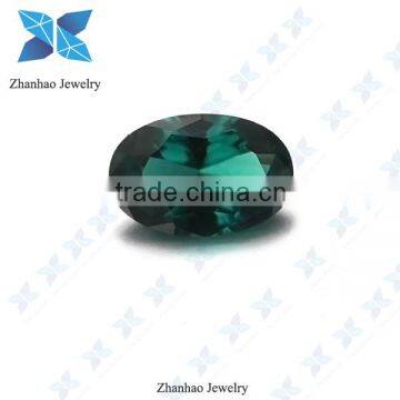 8mm Round Cut Synthetic Green Nano Stone Spinel