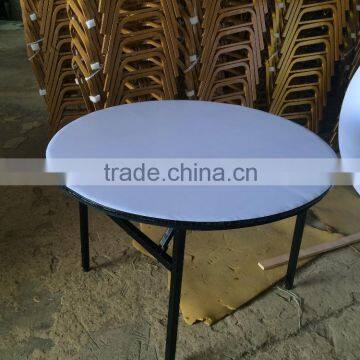 steel frame pvc folding hotel table ZT-1267T