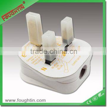 SASO G-MARK Certificate White Color 250V 13A Fused Top Plug UK Plug photo-4