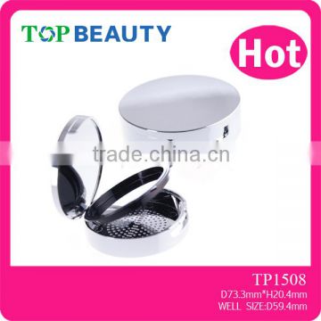 TP1508- Cosmetic Round Plastic Compact Case