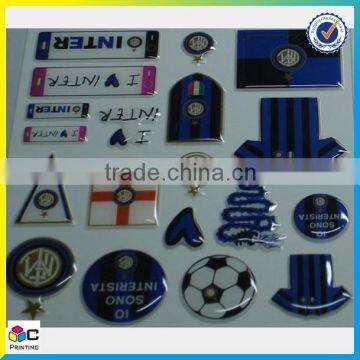 Custom epoxy dome resin stickers epoxy sticker