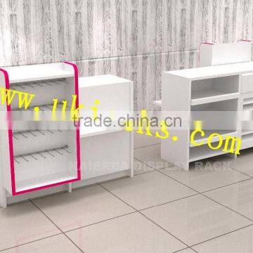 Cashier counter&checkout counter&slat wall display counter