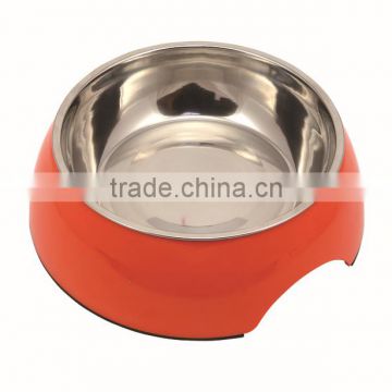 ZML5063-XXL portable food for pet products stainless steel pet bowl