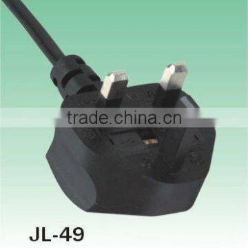 Malaysia power cord plug and 13a uk bs plug