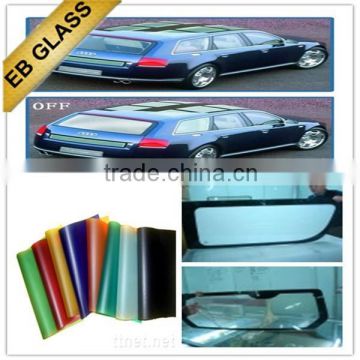 smart car window tint, china smart tint manufacturer EB GLASS BRAND