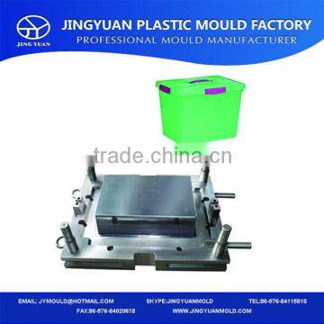Plastic storage container mould