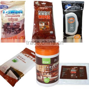 latest style high quality furniture wipes leather wipes