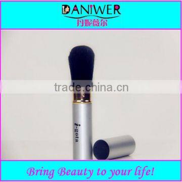 New Professional Natural hair Cosmetic brush,Makeup brush, Retractable brush