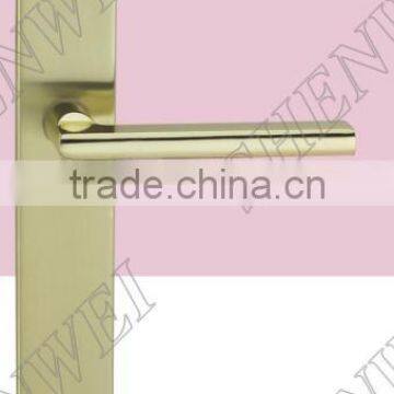 157-935 GPT zinc door handle on plate