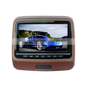 9" Car Headrest DVD Player Portable Bracket Headrest Monitor