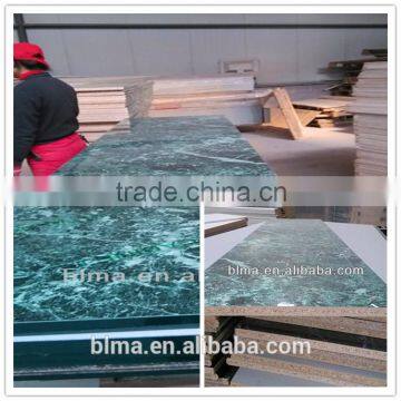 HPL kitchen cabinet particle board table top from Shandong