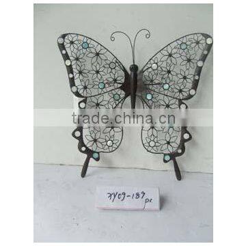 home decor wrought iron wire crafts outdoor garden decorations metal butterfly