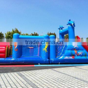 2016 mini inflatable obstacle course for sale
