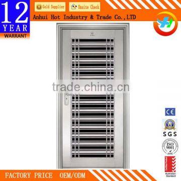 Customized 304 Stainless Steel Door Safe Anti-theft Stainless Steel Door Lock Factory Direct Exterior Single Door