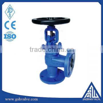 DN50 PN16 ductile iron angle globe valve