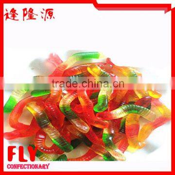 fruit flavour halal gummy worms